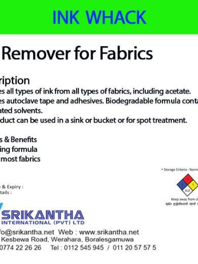 INK WHACK by Srikantha Group