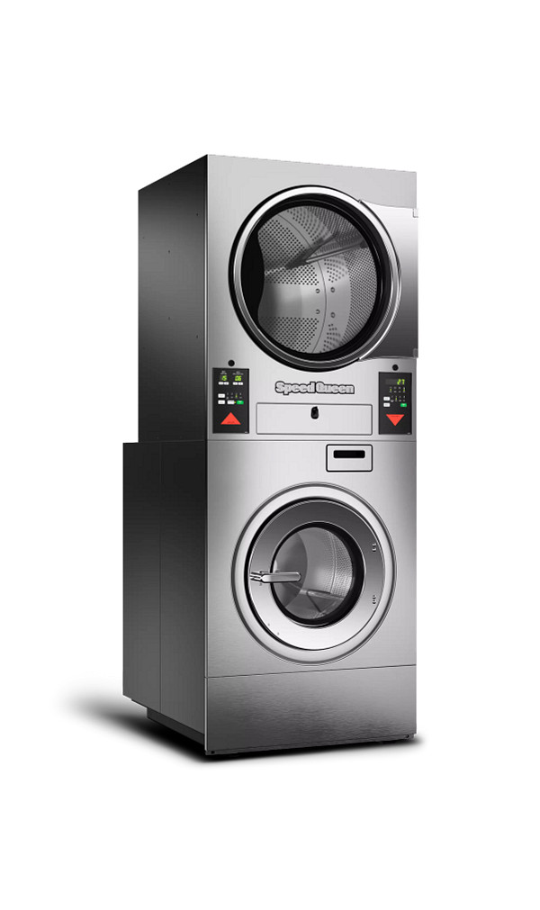 SST30_OPL_QntmStndrd_2020_Left Stacked Washer-Extractor/Tumble Dryers Speed Queen USA by Srikantha Group www.srikantha.net +94777777629 / 0713333377